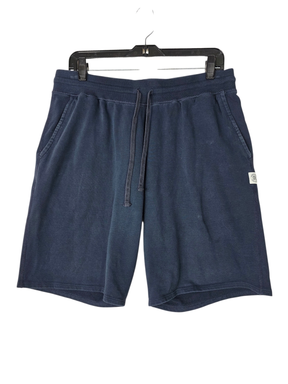 Reigning Champ Navy Drawstring cotton french terry Athleasure Shorts